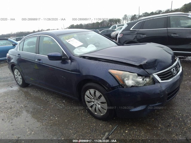 HONDA ACCORD SDN 2010 1hgcp2f36aa052557