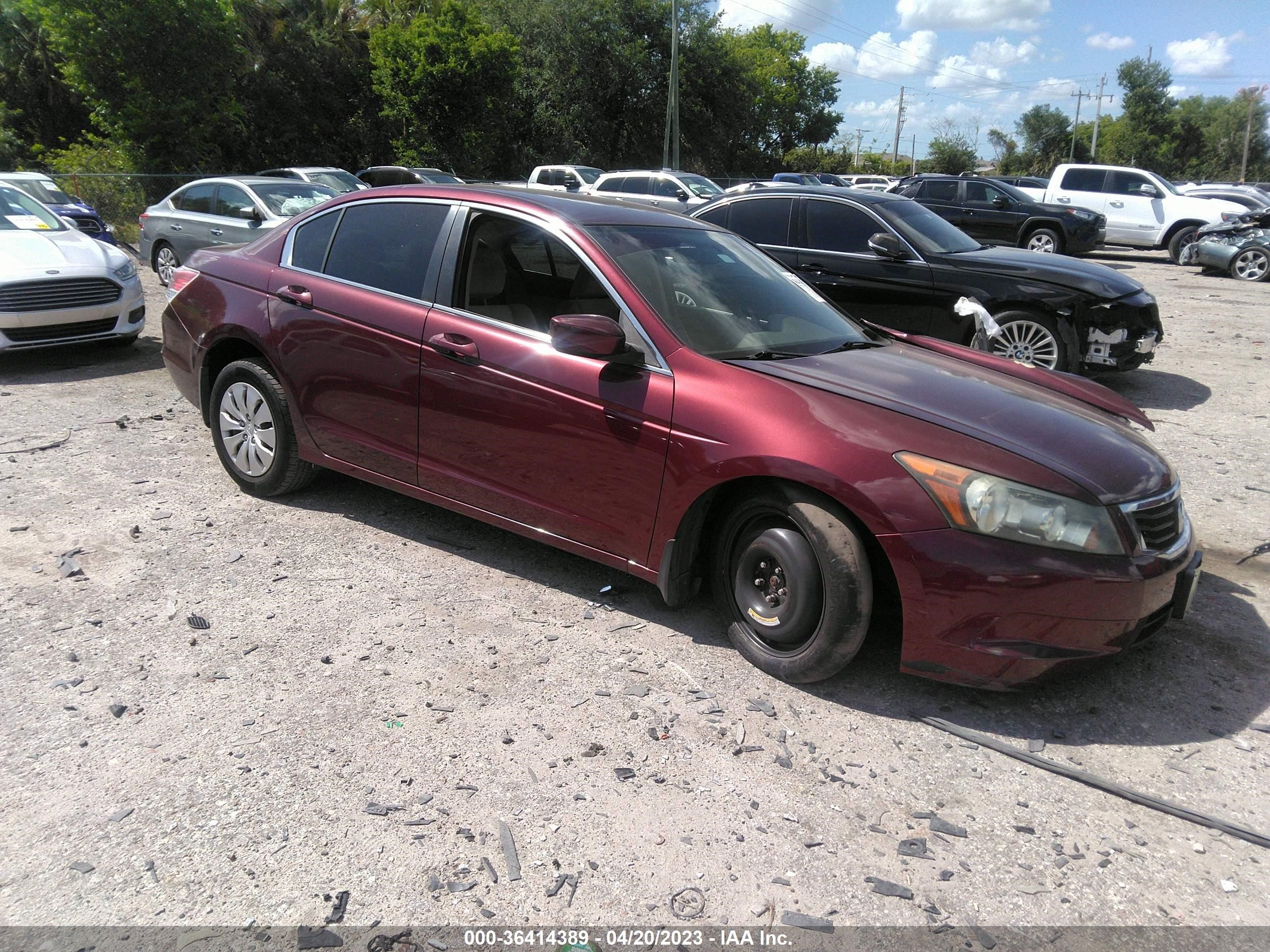 HONDA ACCORD 2010 1hgcp2f37aa079461