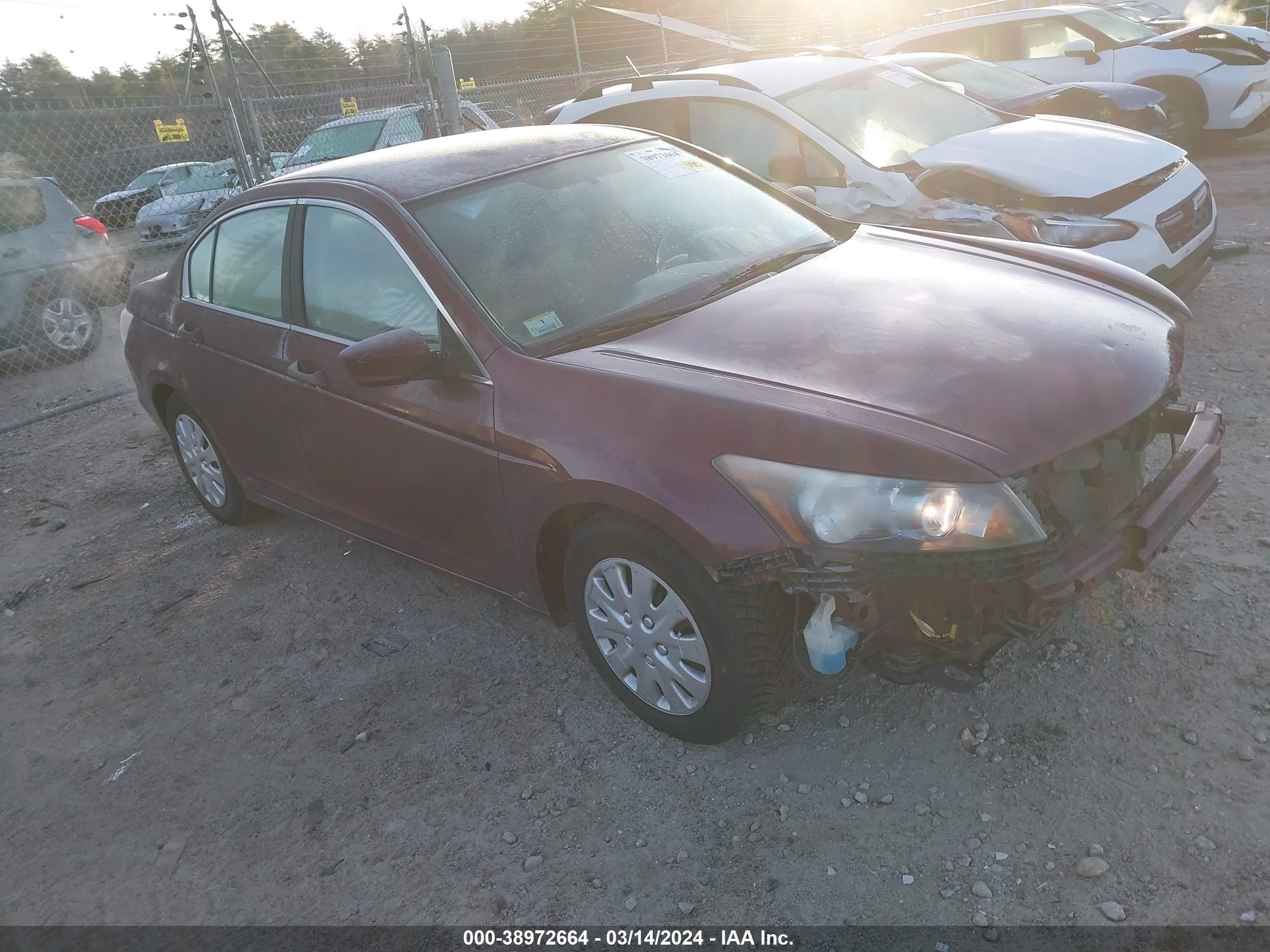 HONDA ACCORD 2012 1hgcp2f37ca218863