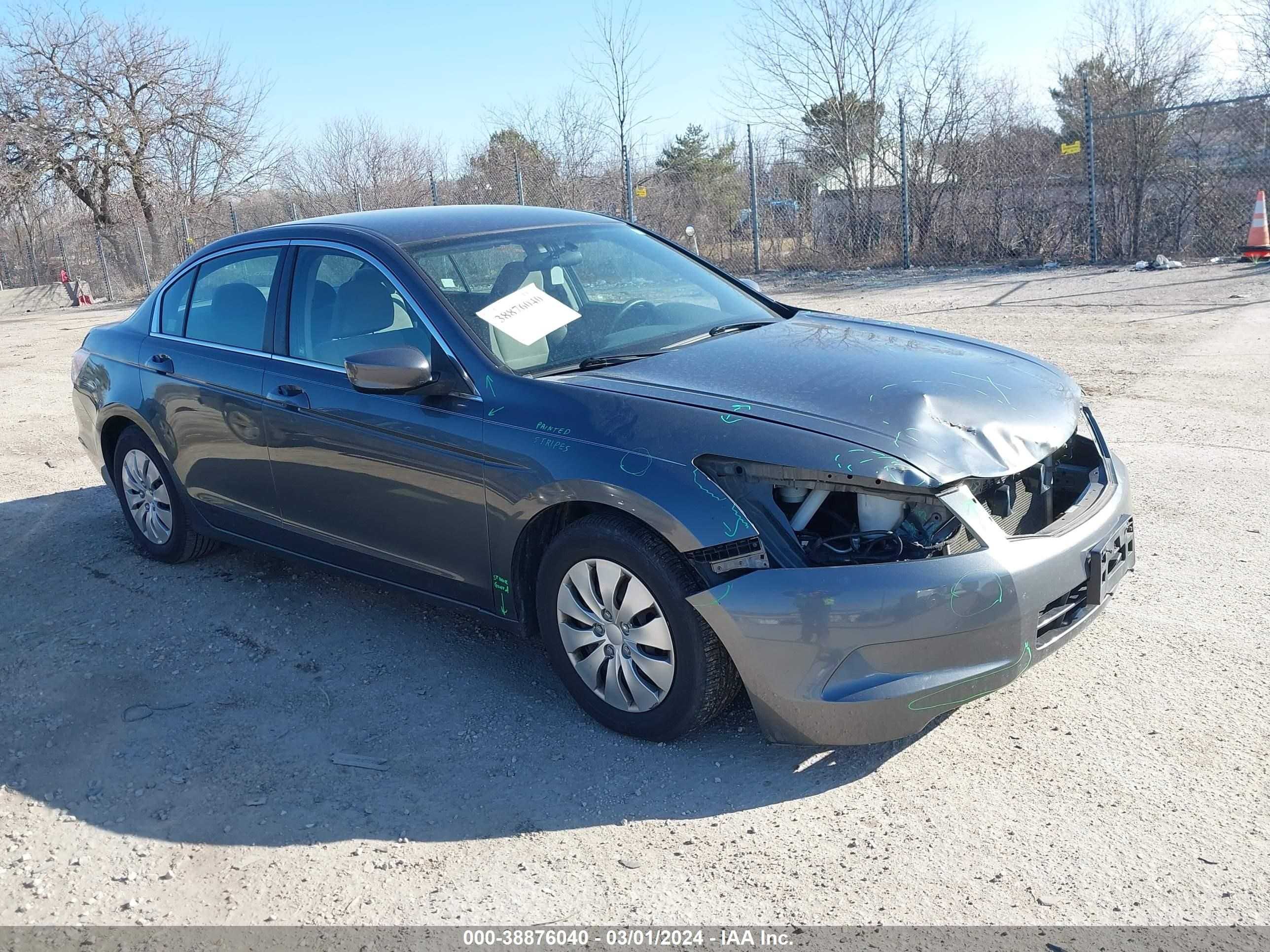 HONDA ACCORD 2010 1hgcp2f38aa020404