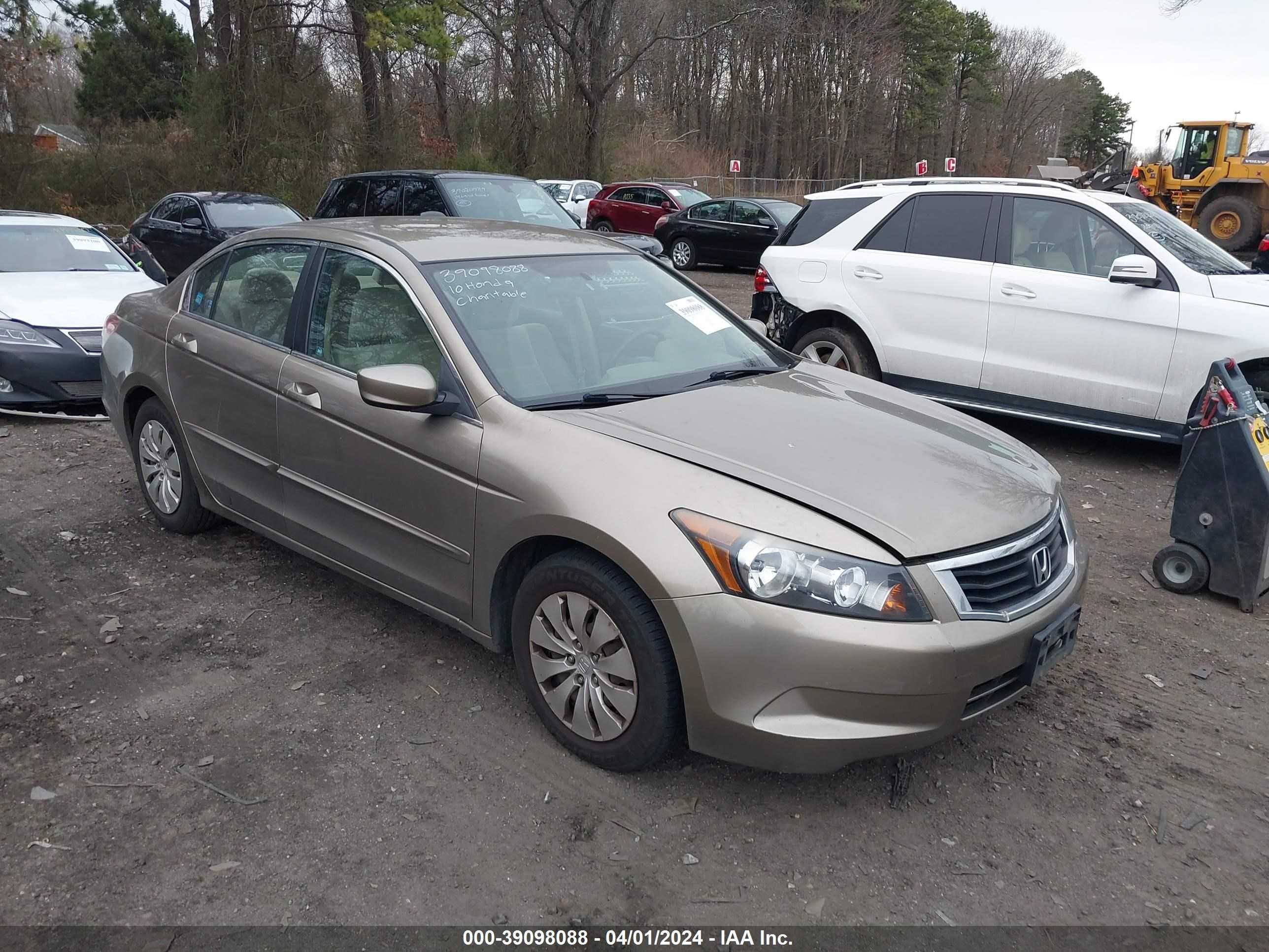 HONDA ACCORD 2010 1hgcp2f38aa152563