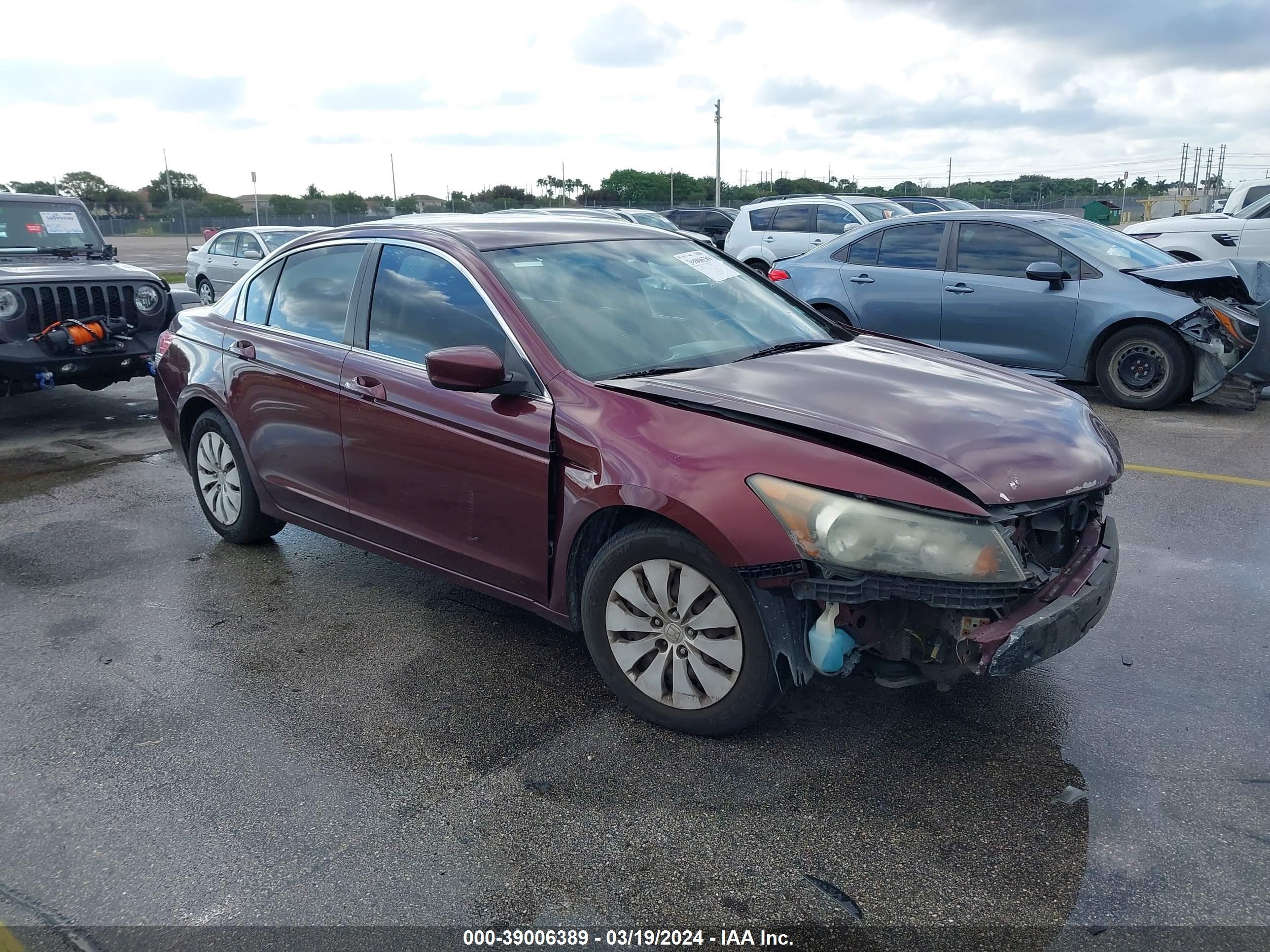 HONDA ACCORD 2011 1hgcp2f38ba077025