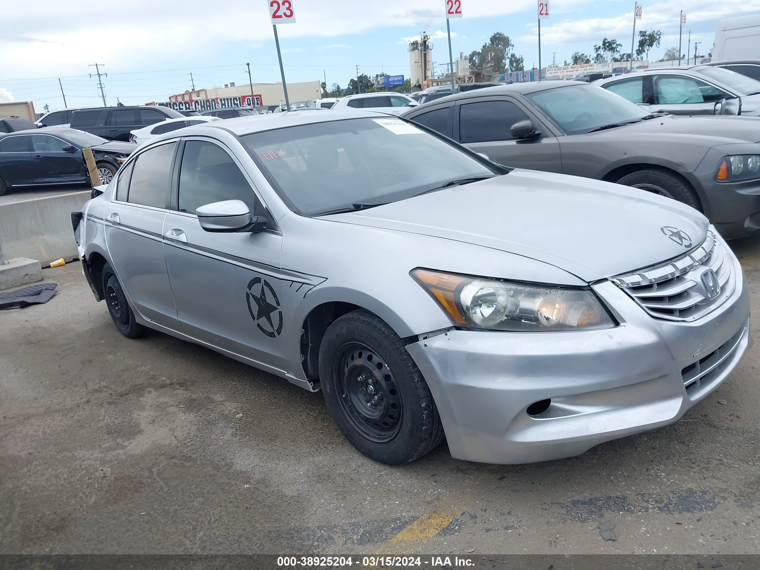 HONDA ACCORD 2012 1hgcp2f39ca193870