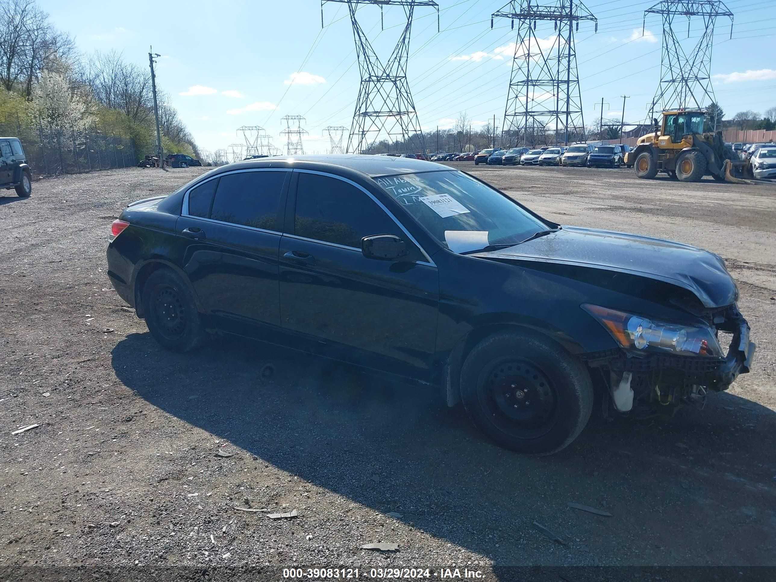 HONDA ACCORD 2012 1hgcp2f60ca184727