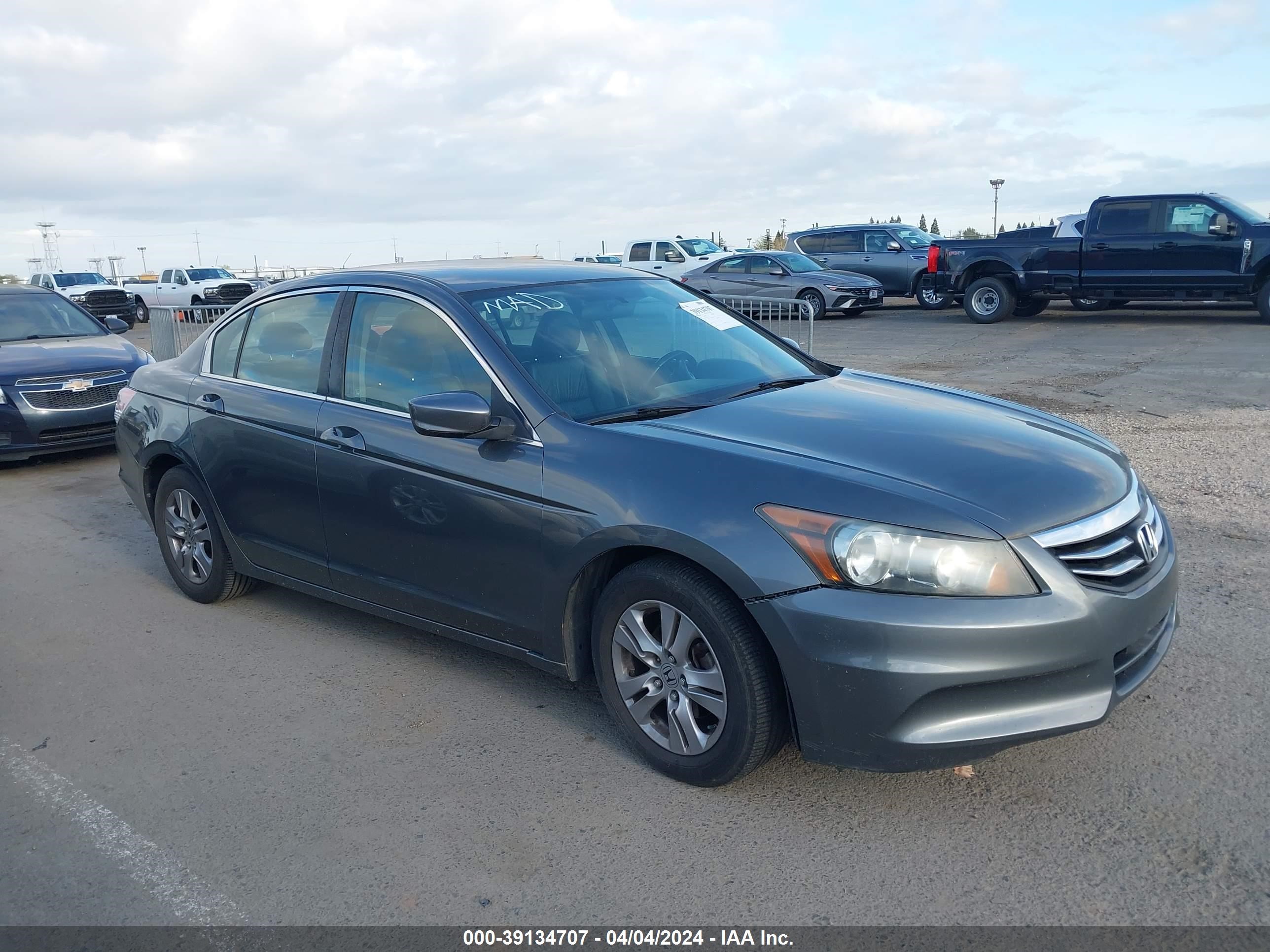 HONDA ACCORD 2012 1hgcp2f61ca072275