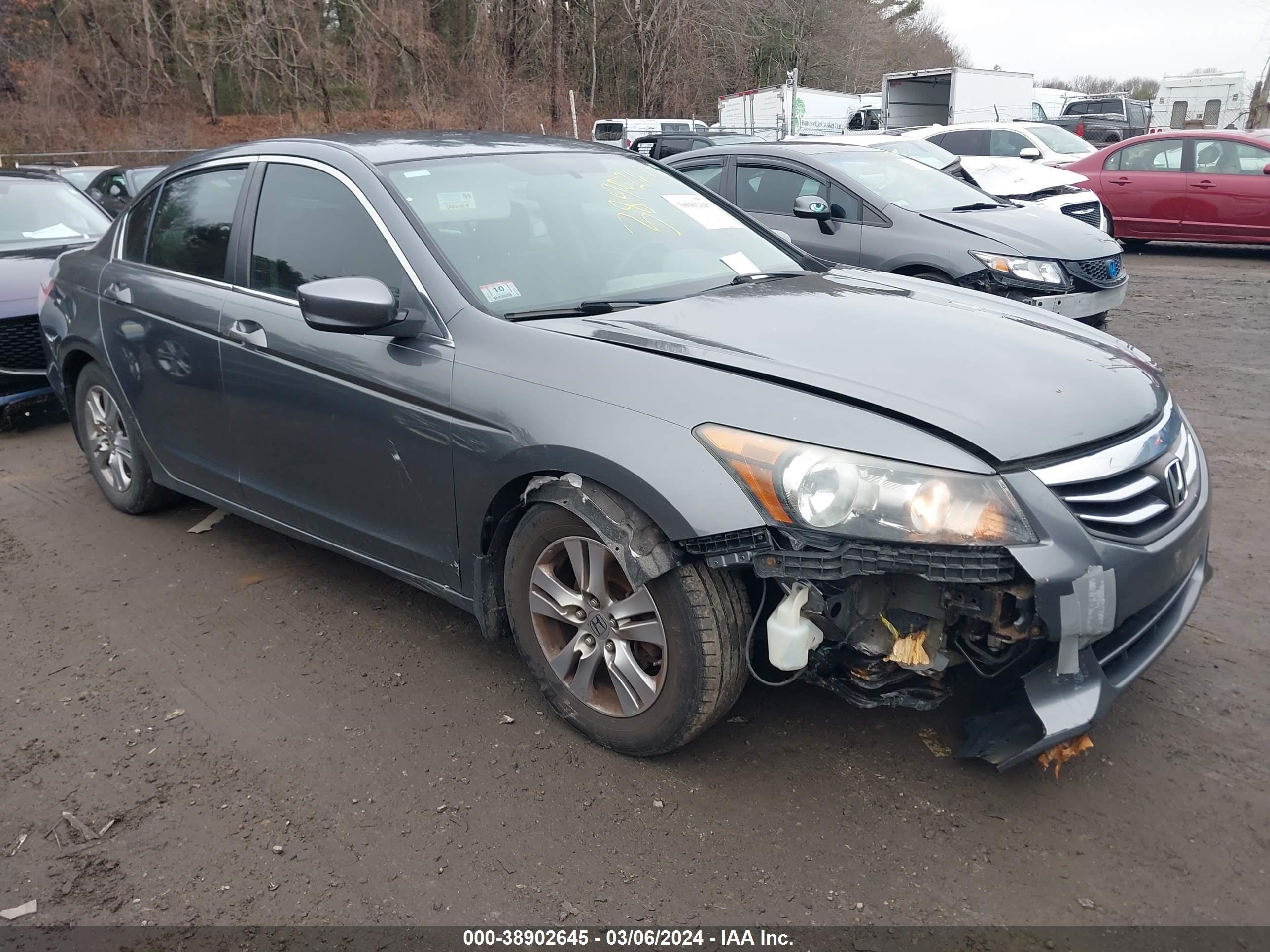 HONDA ACCORD 2012 1hgcp2f67ca043640