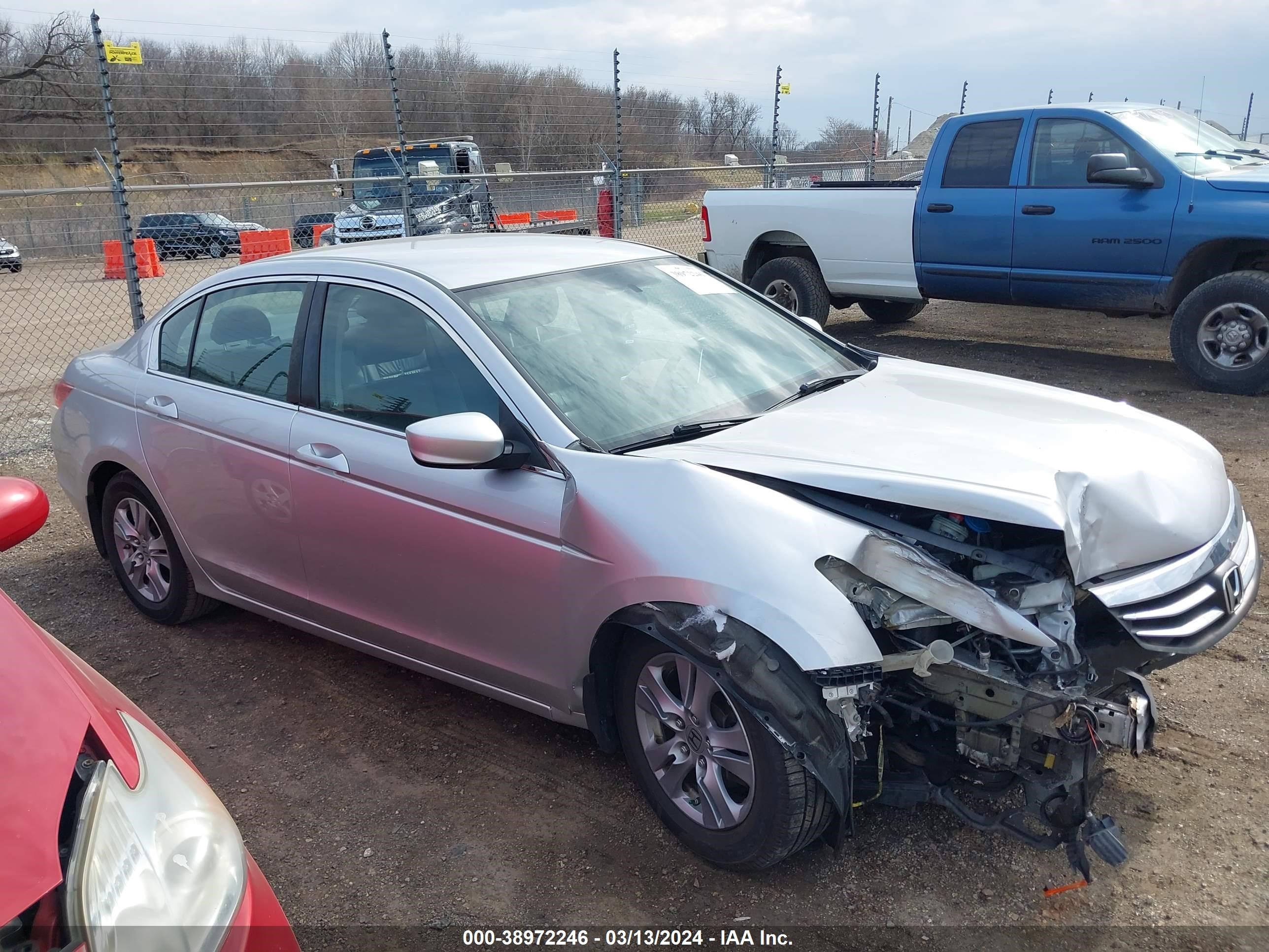 HONDA ACCORD 2012 1hgcp2f68ca046157