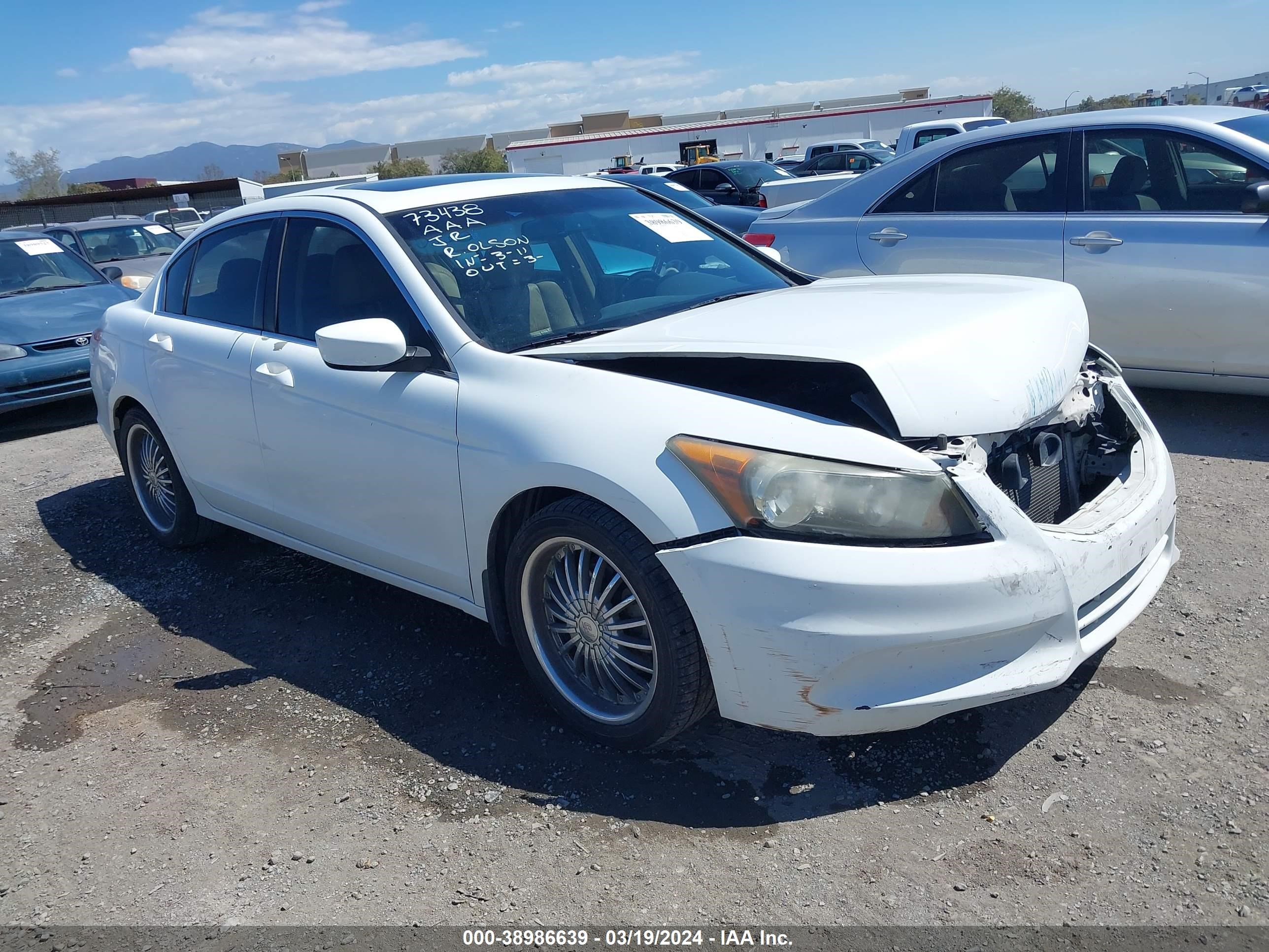 HONDA ACCORD 2011 1hgcp2f83ba078711