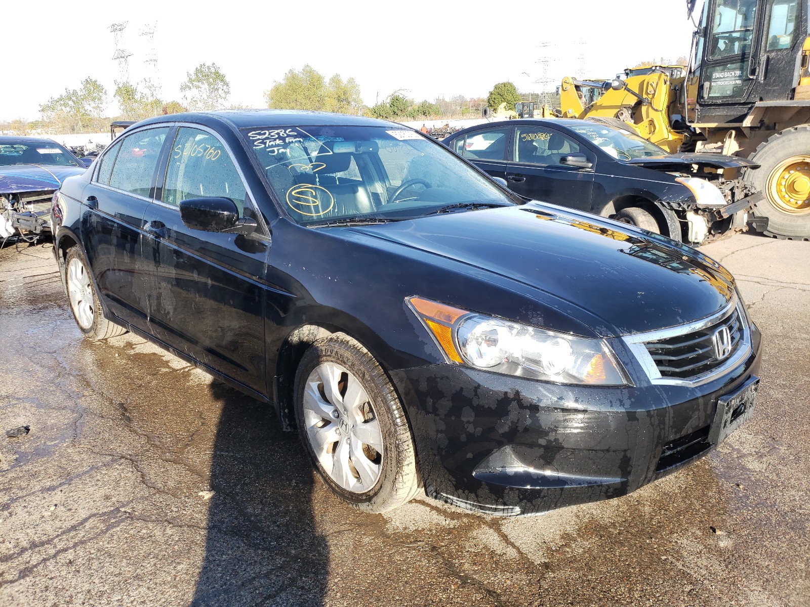 HONDA ACCORD EXL 2010 1hgcp2f85aa095704