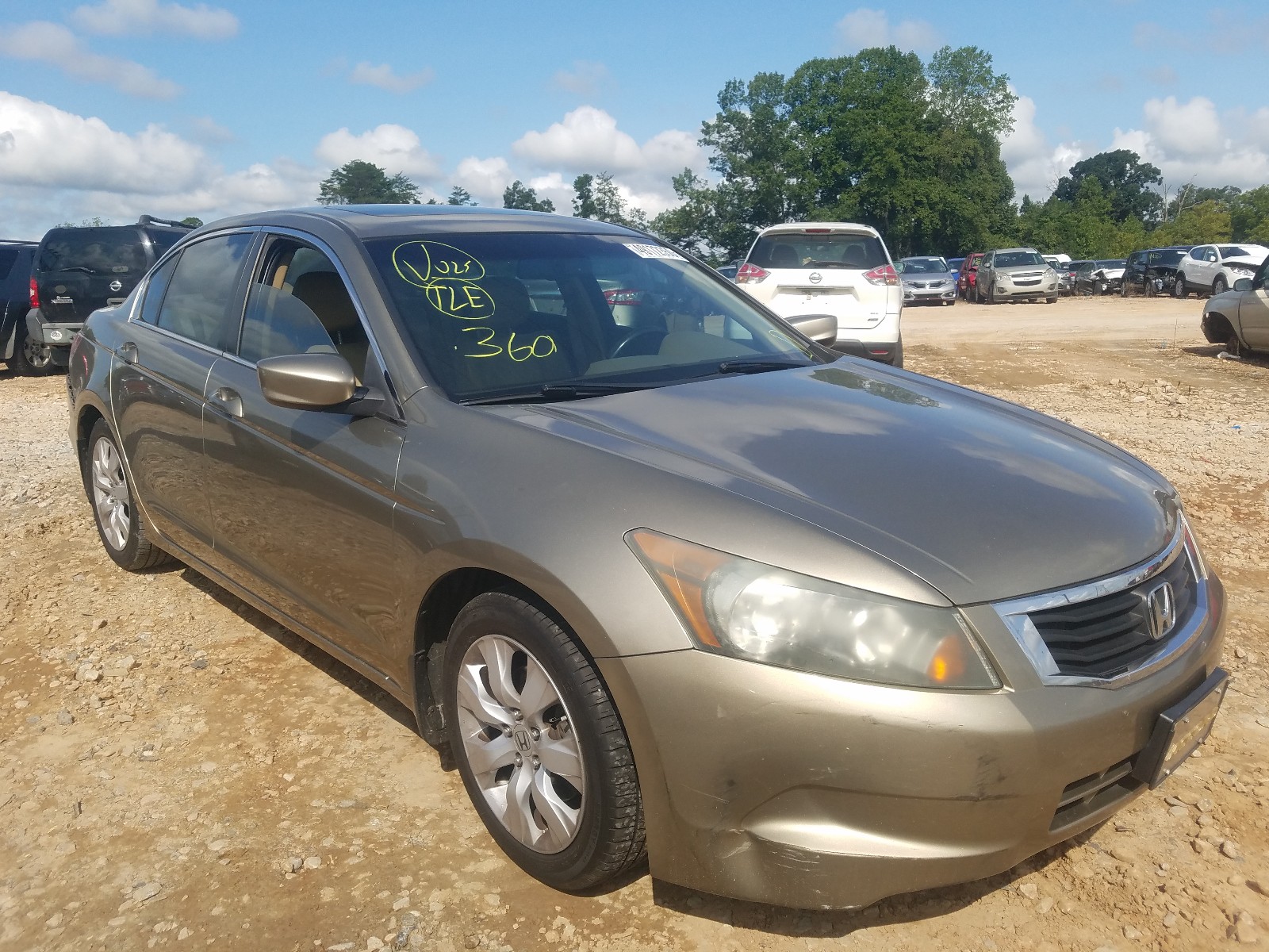 HONDA ACCORD EXL 2010 1hgcp2f88aa057352