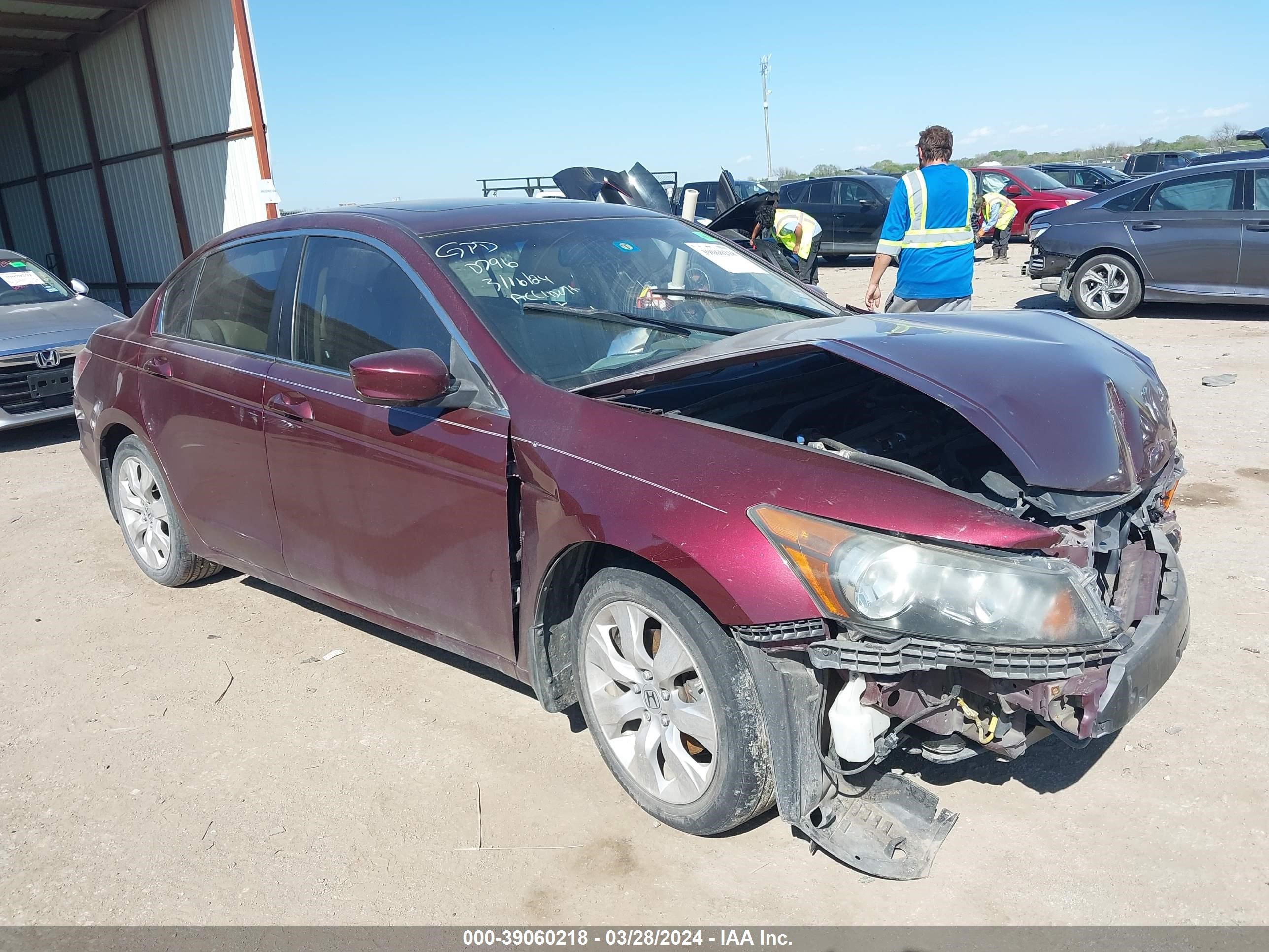 HONDA ACCORD 2010 1hgcp2f88aa074586