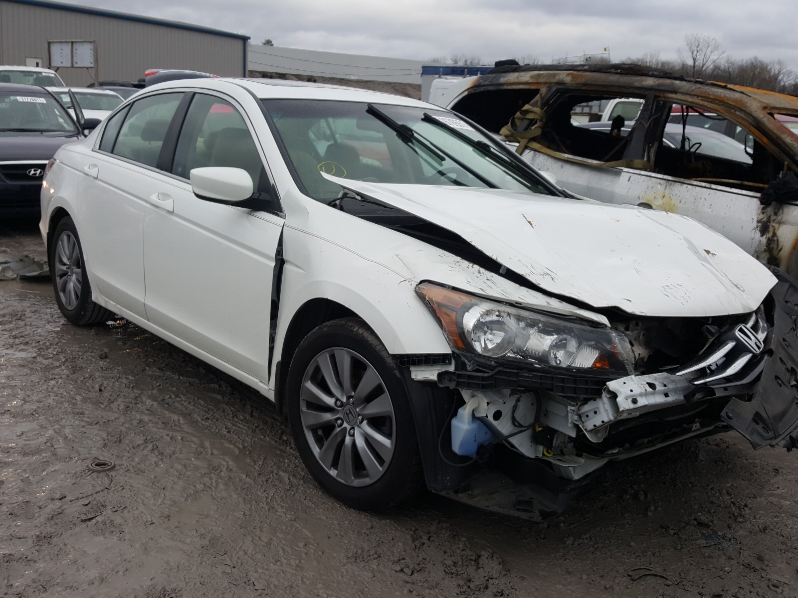 HONDA ACCORD EXL 2012 1hgcp2f89ca126035