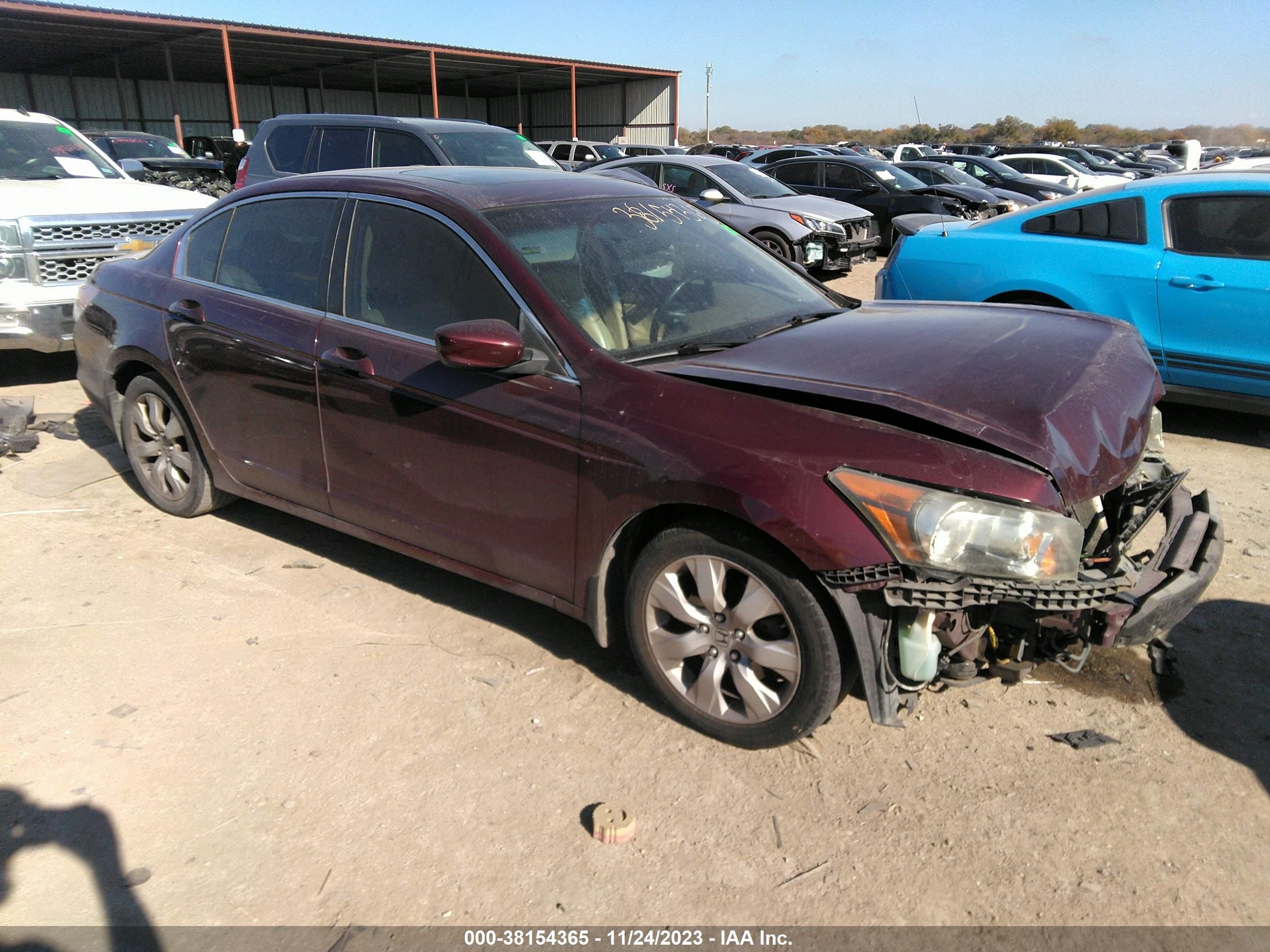 HONDA ACCORD 2010 1hgcp2f8xaa074587