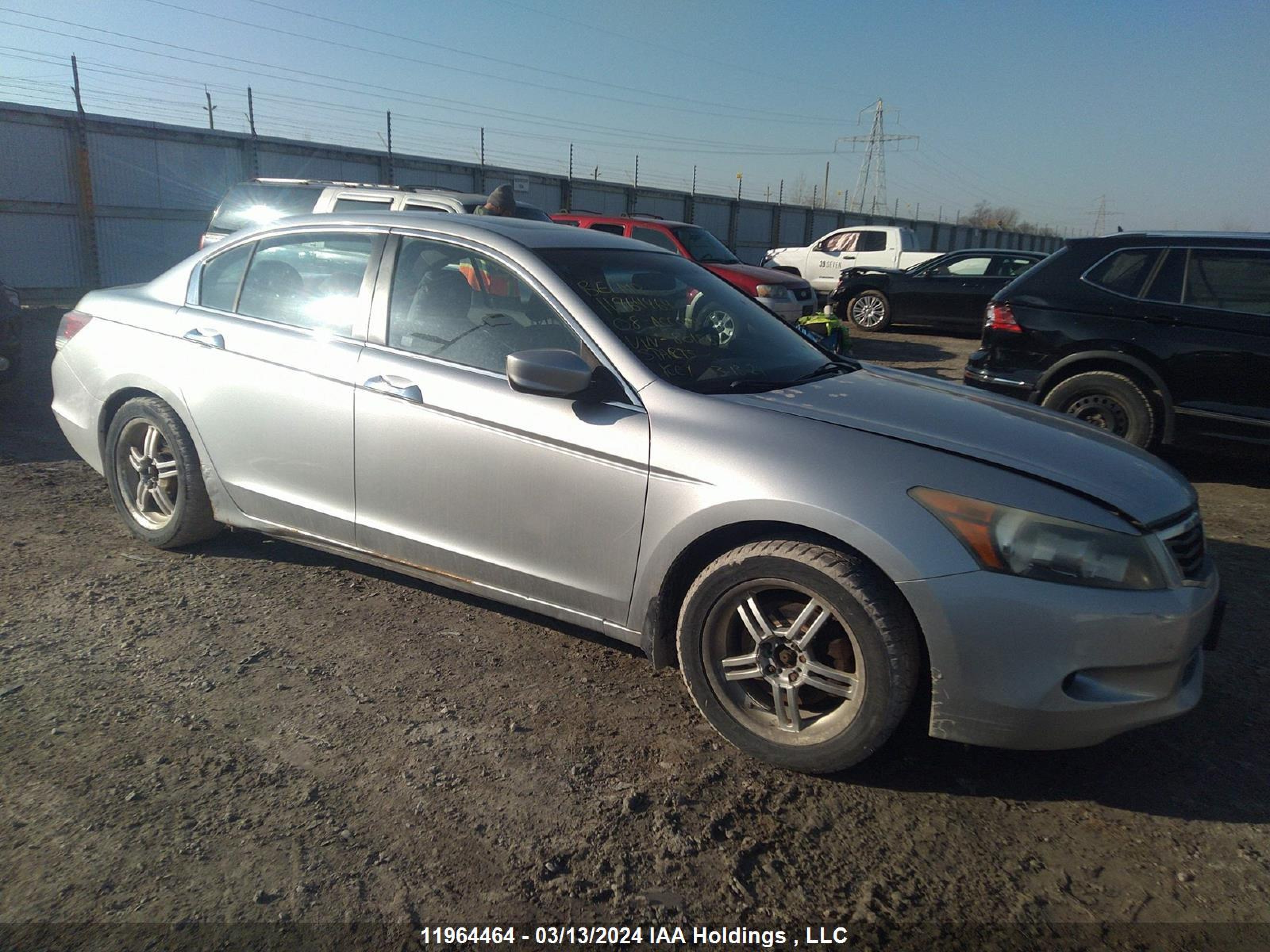 HONDA ACCORD 2008 1hgcp36728a801809