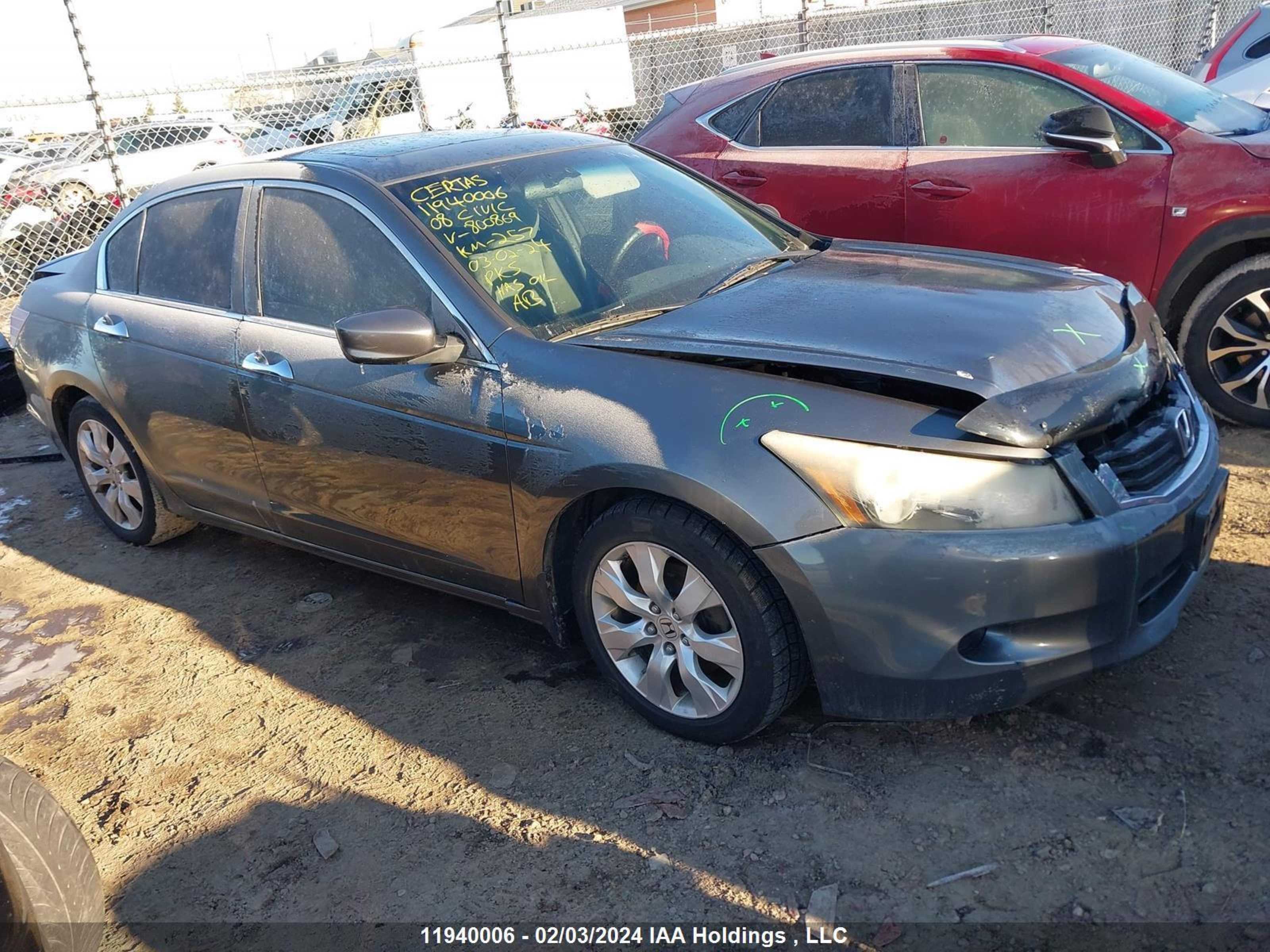 HONDA ACCORD 2008 1hgcp36748a800869