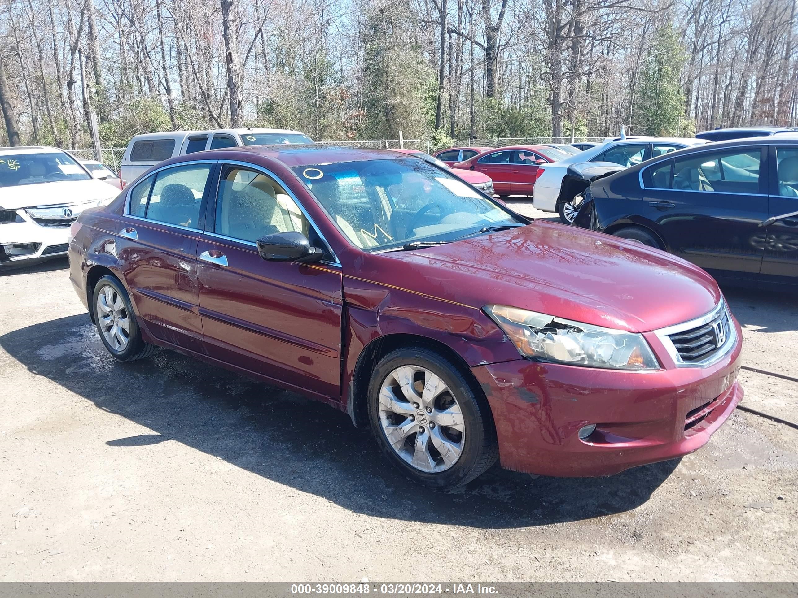 HONDA ACCORD 2008 1hgcp36798a058680