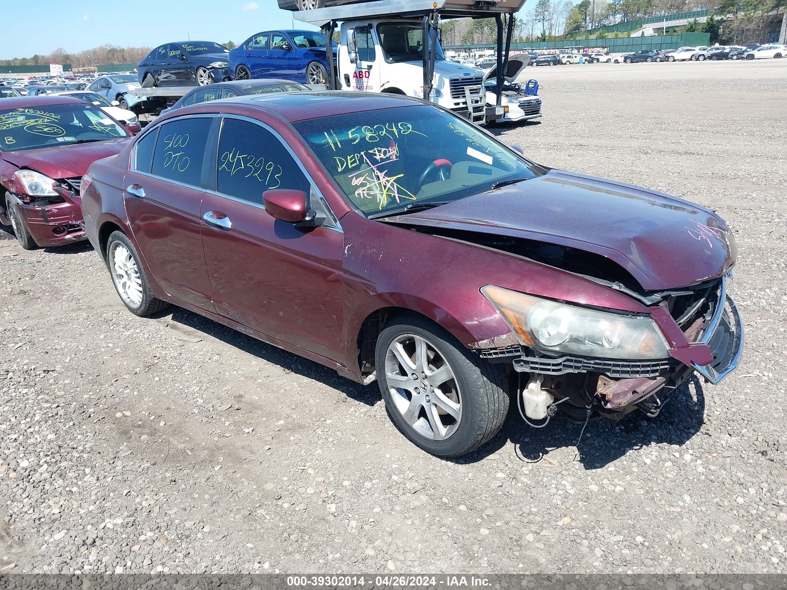 HONDA ACCORD 2008 1hgcp36818a055619