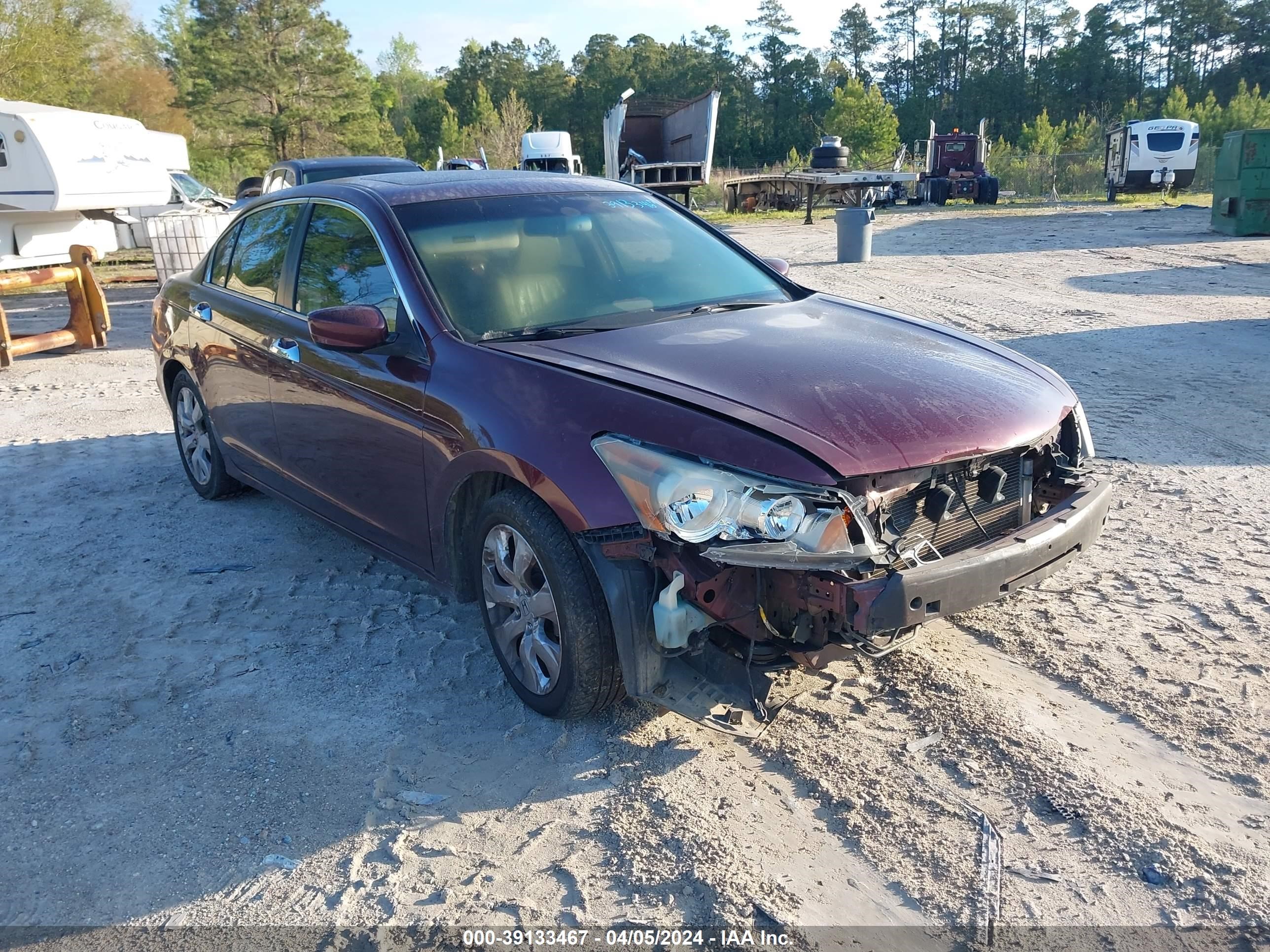 HONDA ACCORD 2008 1hgcp36848a067666