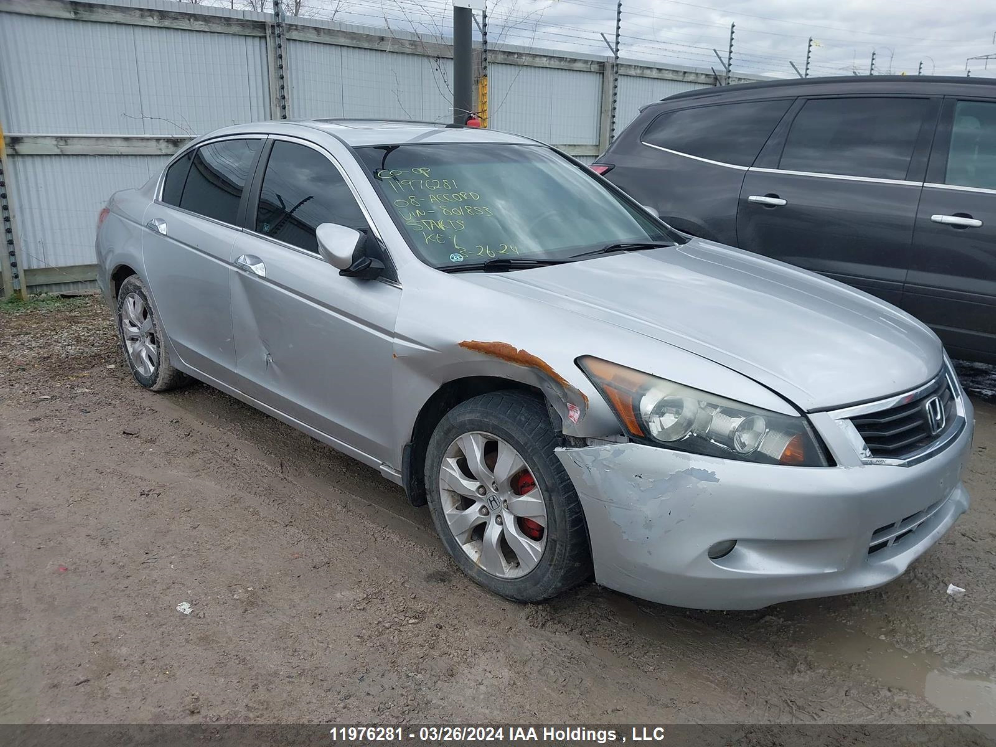 HONDA ACCORD 2008 1hgcp36848a801853