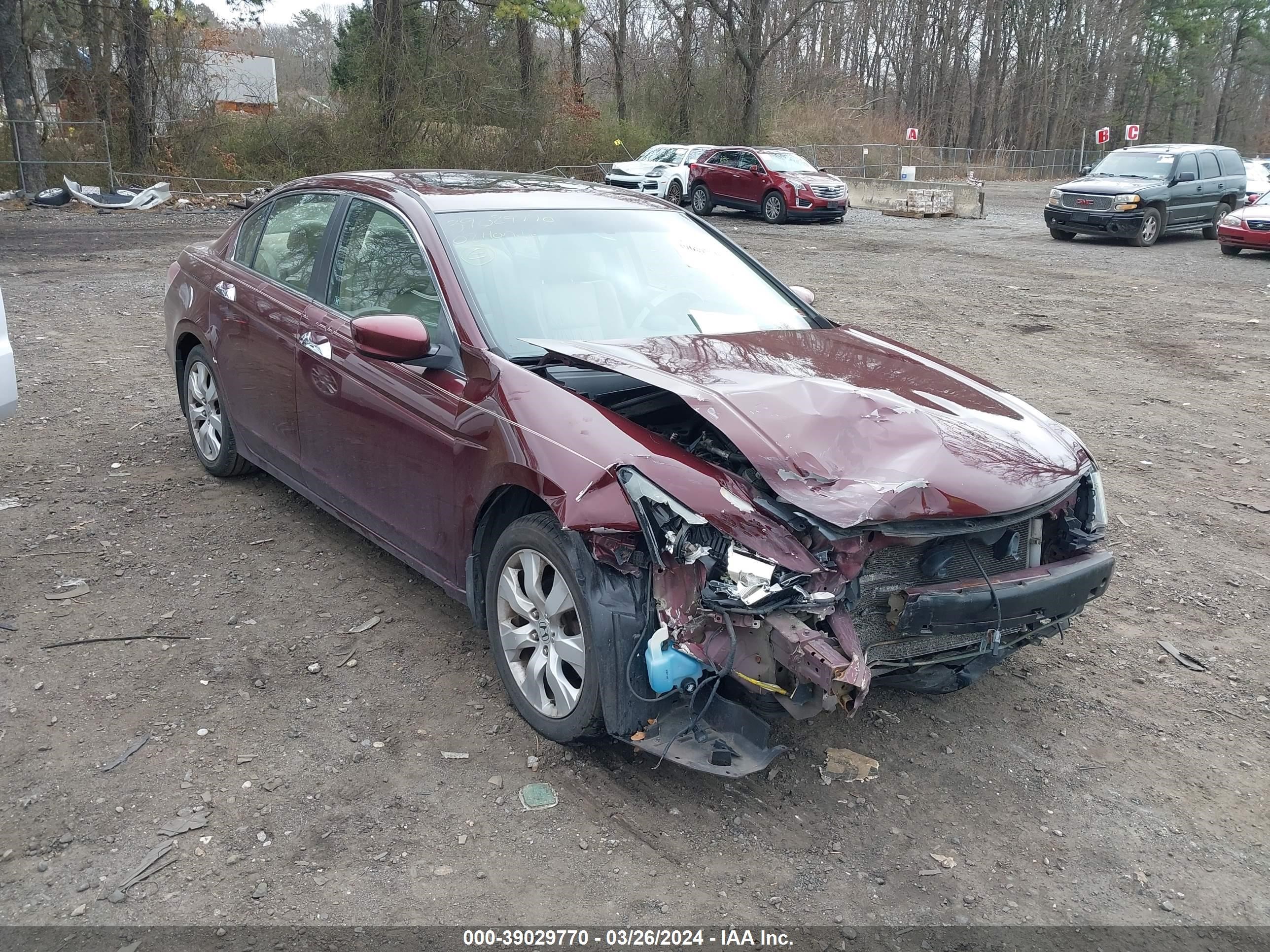 HONDA ACCORD 2008 1hgcp36878a058220