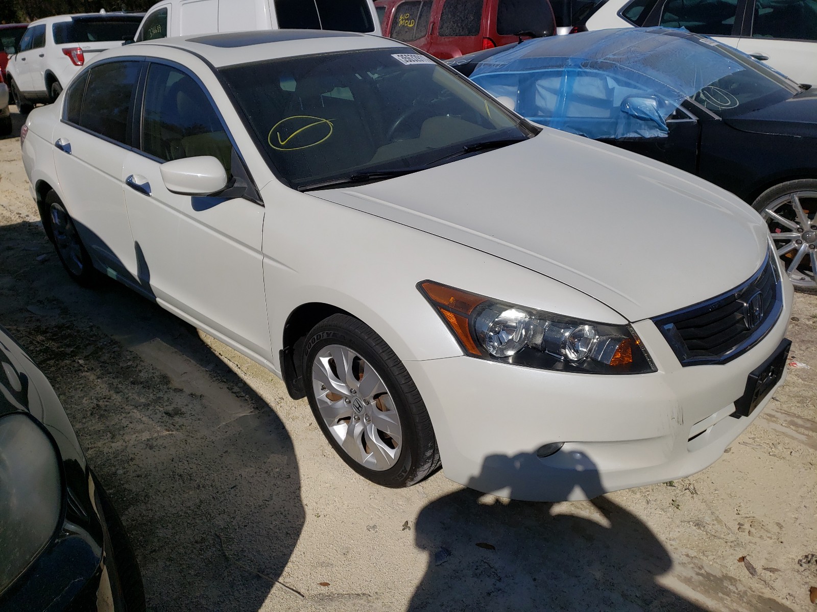 HONDA ACCORD EXL 2008 1hgcp36888a069016