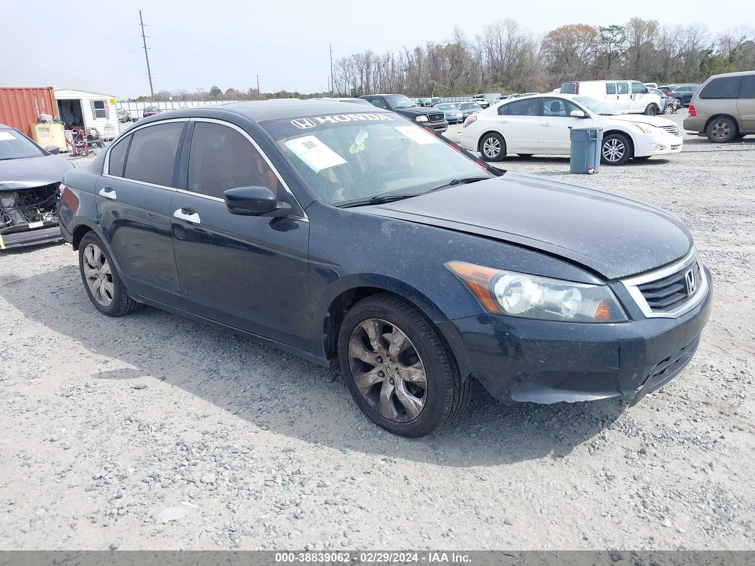 HONDA ACCORD 2008 1hgcp368x8a022165