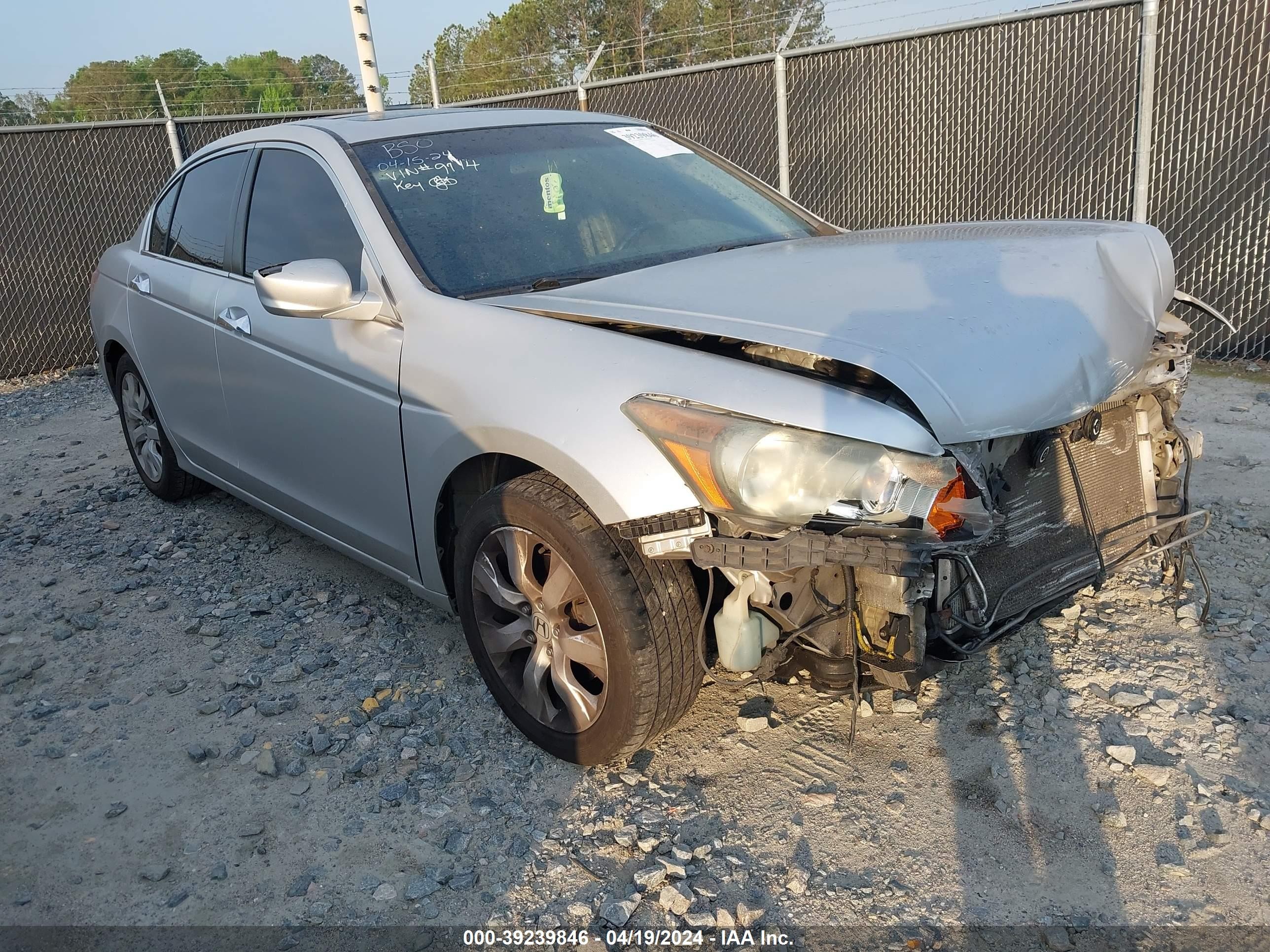 HONDA ACCORD 2008 1hgcp368x8a069714