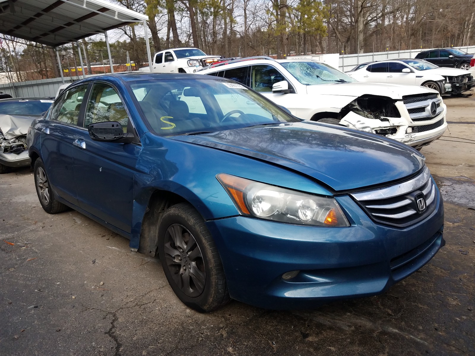 HONDA ACCORD EXL 2012 1hgcp3f81ca035184