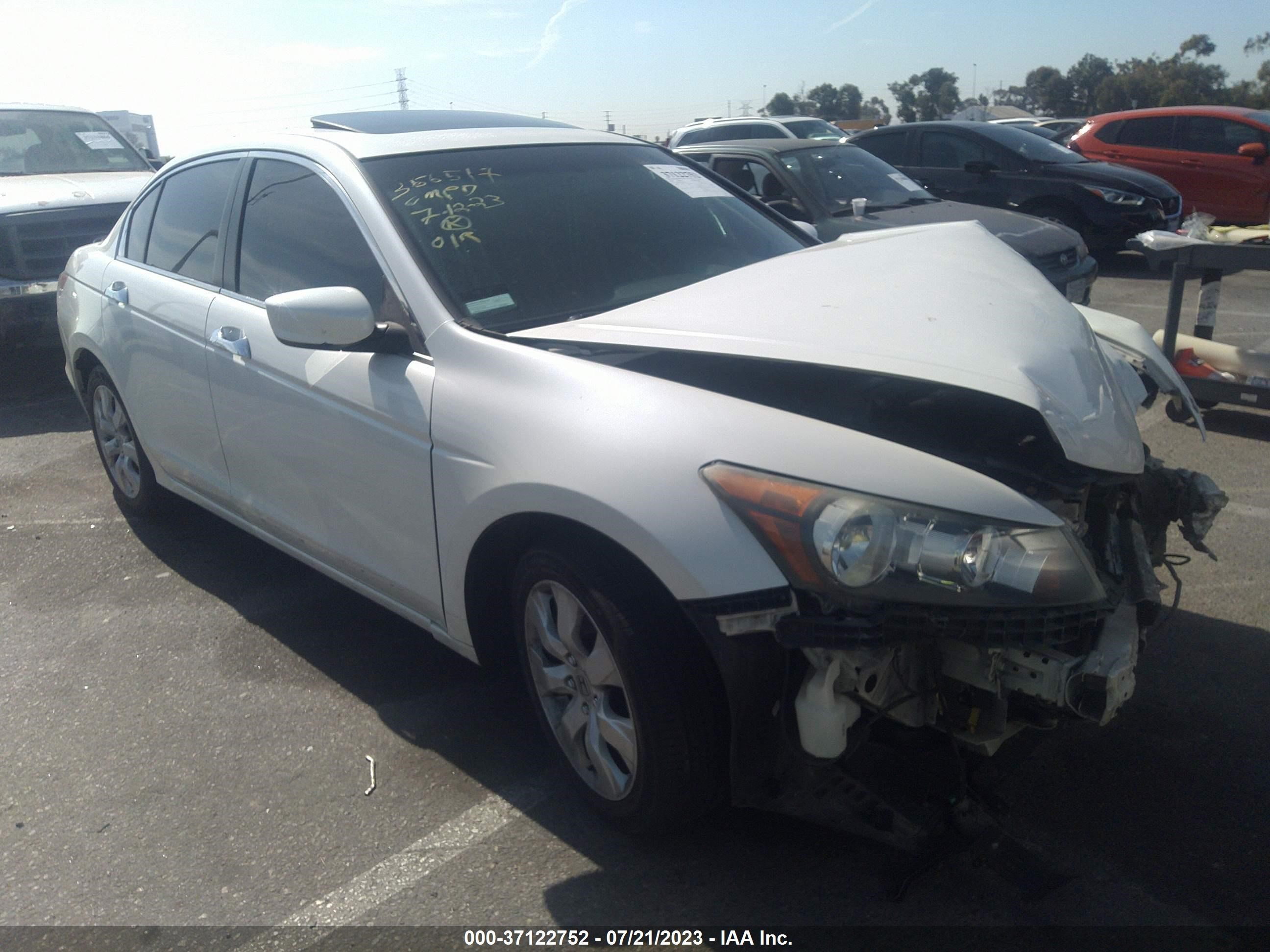 HONDA ACCORD 2010 1hgcp3f85aa014545