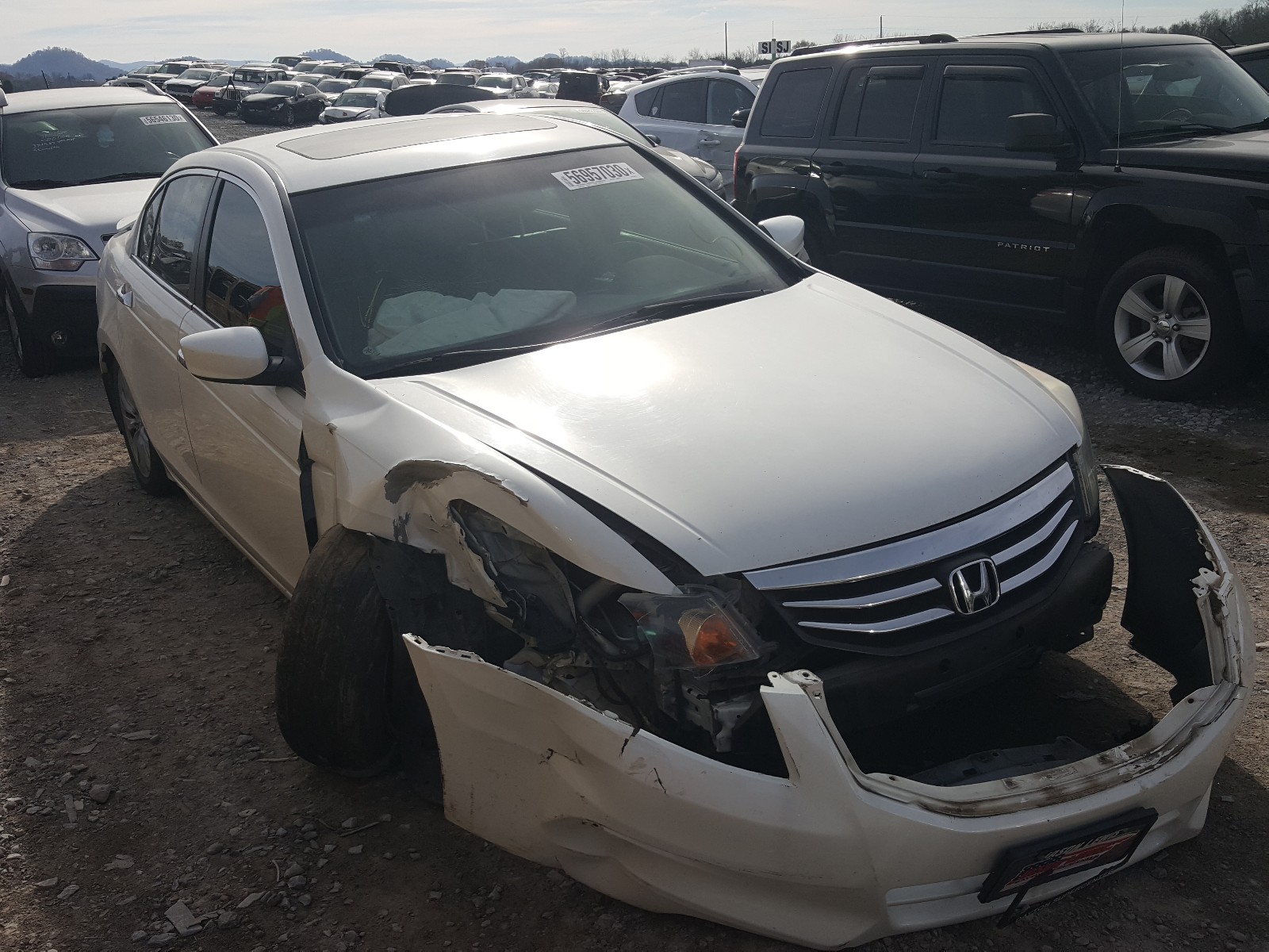 HONDA ACCORD EXL 2012 1hgcp3f8xca042778