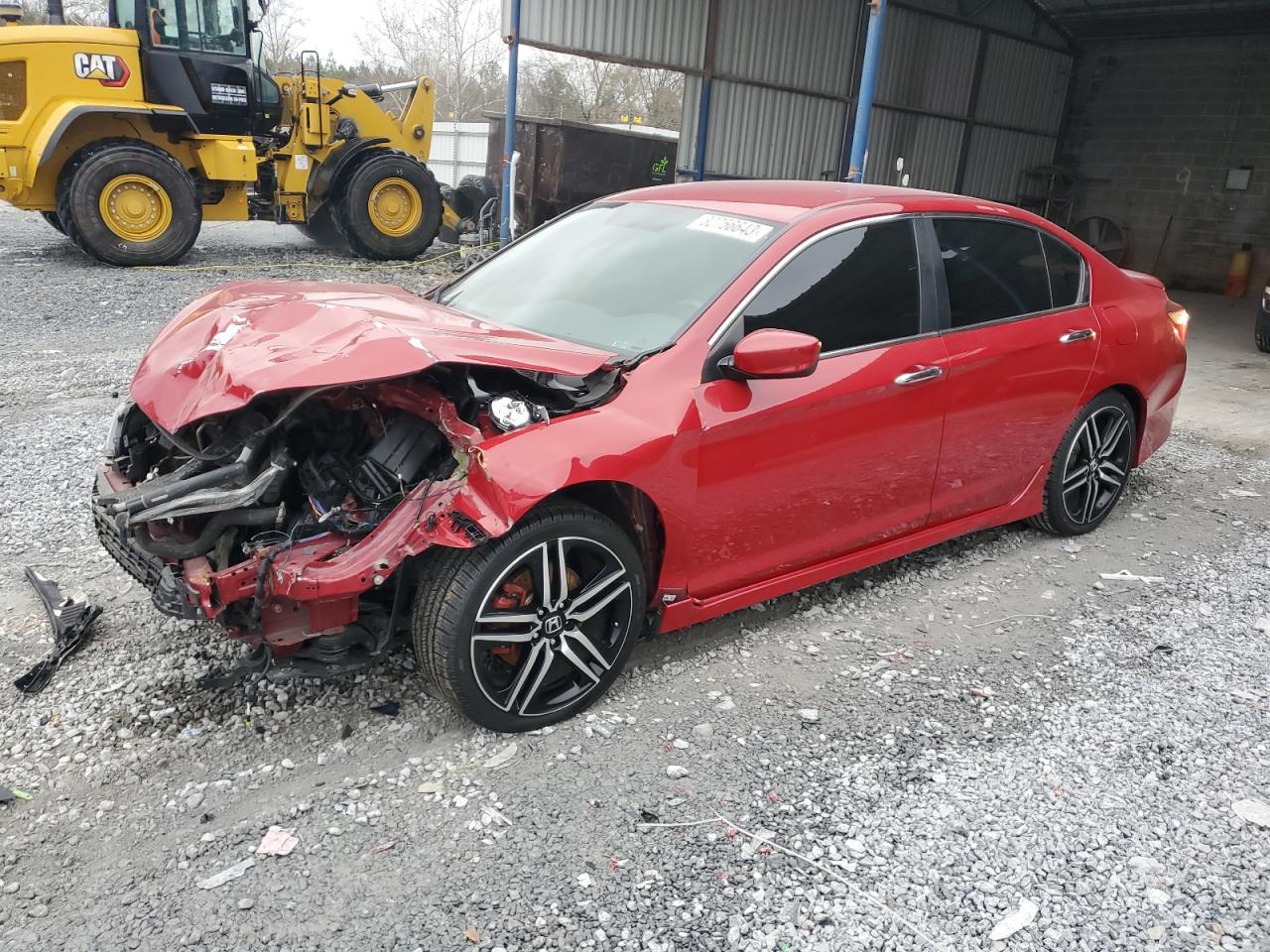 HONDA ACCORD 2017 1hgcr2e16ha119307