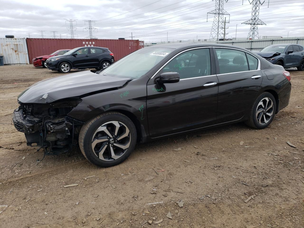 HONDA ACCORD 2017 1hgcr2f00ha092739