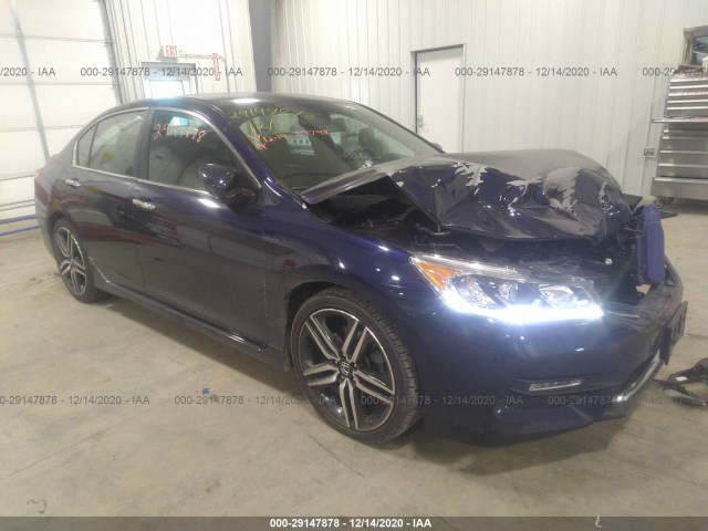 HONDA ACCORD SEDAN 2017 1hgcr2f10ha001249