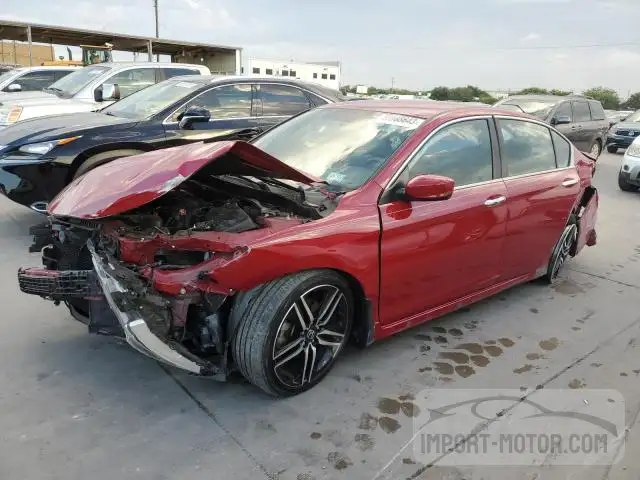 HONDA ACCORD 2017 1hgcr2f10ha289645