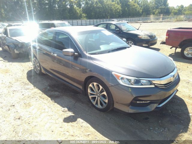 HONDA ACCORD SEDAN 2017 1hgcr2f11ha053067