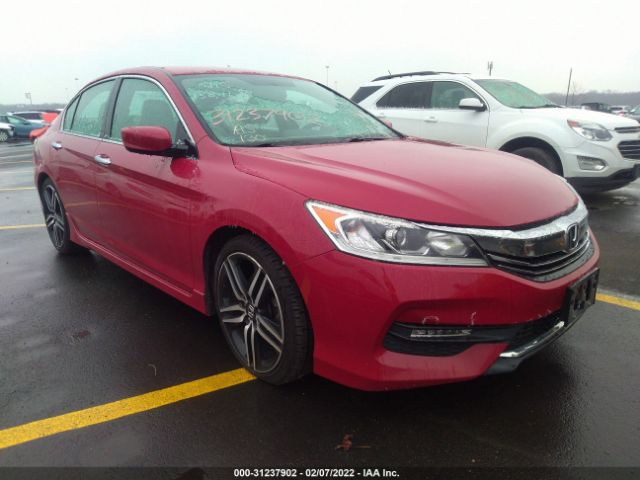 HONDA ACCORD SEDAN 2017 1hgcr2f11ha086974