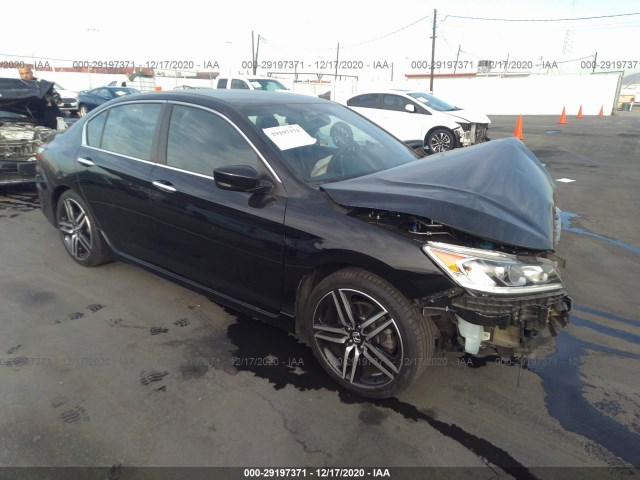 HONDA ACCORD SEDAN 2017 1hgcr2f11ha207874