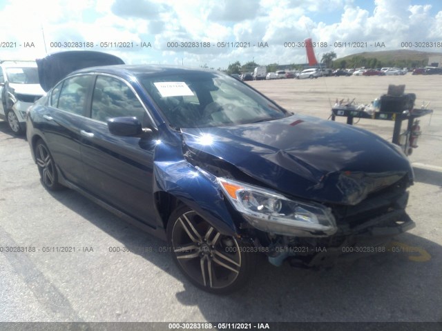 HONDA ACCORD SEDAN 2017 1hgcr2f11ha213142