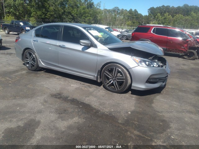 HONDA ACCORD SEDAN 2017 1hgcr2f11ha242589