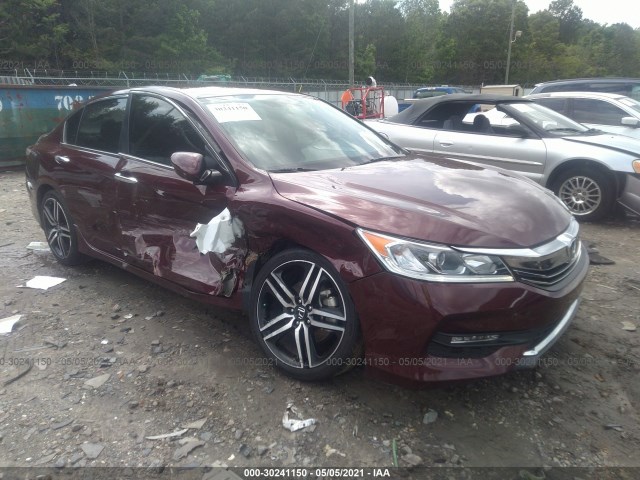 HONDA ACCORD SEDAN 2017 1hgcr2f12ha206944