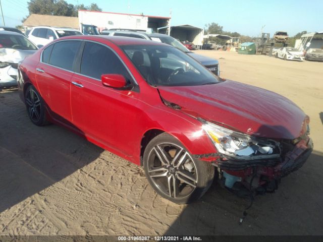 HONDA ACCORD SEDAN 2017 1hgcr2f12ha255299