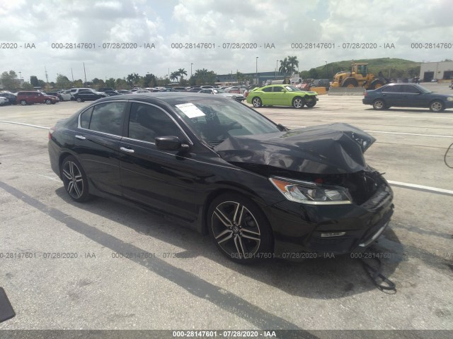 HONDA ACCORD SEDAN 2017 1hgcr2f13ha014500