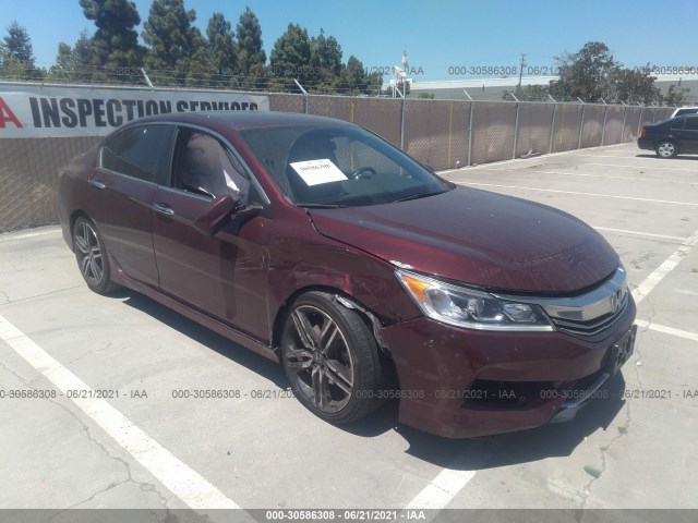 HONDA ACCORD SEDAN 2017 1hgcr2f13ha067813