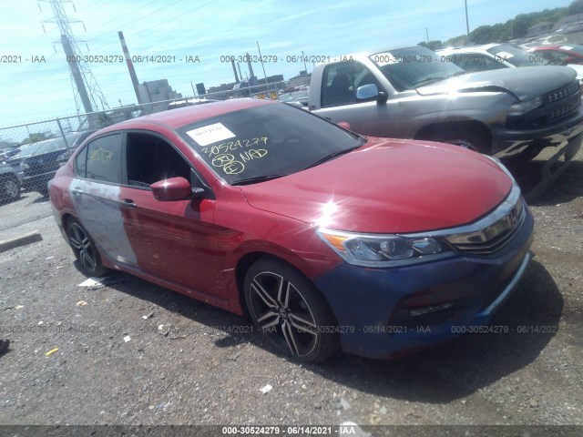 HONDA ACCORD SEDAN 2017 1hgcr2f13ha299487