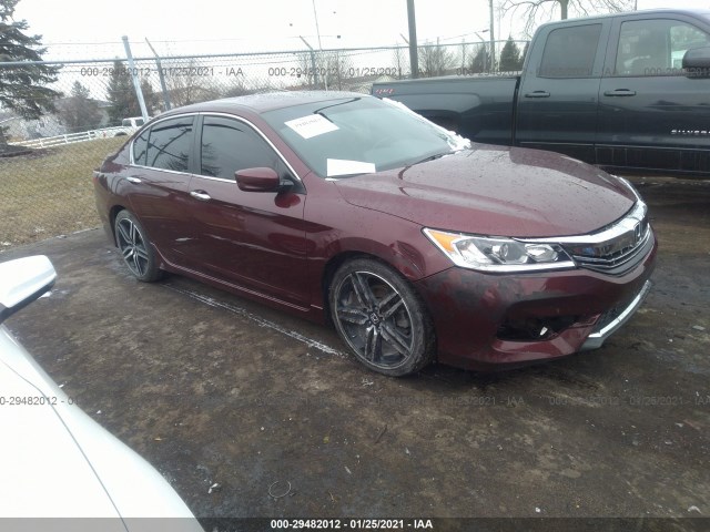 HONDA ACCORD SEDAN 2017 1hgcr2f13ha300380