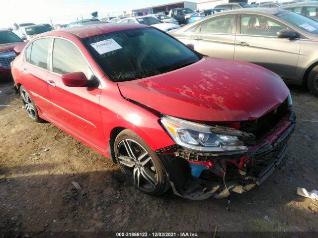 HONDA ACCORD SEDAN 2017 1hgcr2f14ha194585