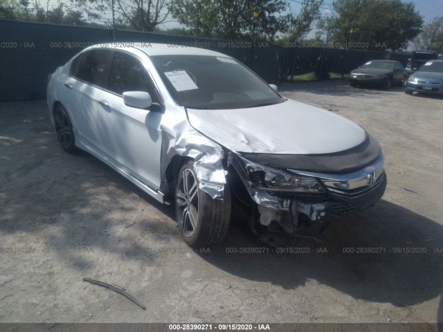 HONDA ACCORD SEDAN 2017 1hgcr2f16ha047376