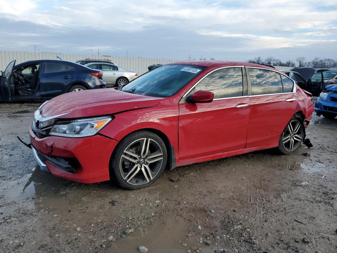 HONDA ACCORD 2017 1hgcr2f16ha091457