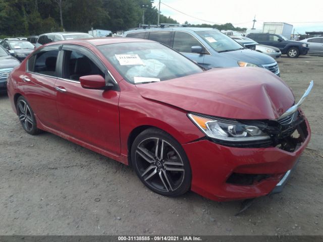 HONDA ACCORD SEDAN 2017 1hgcr2f17ha005458