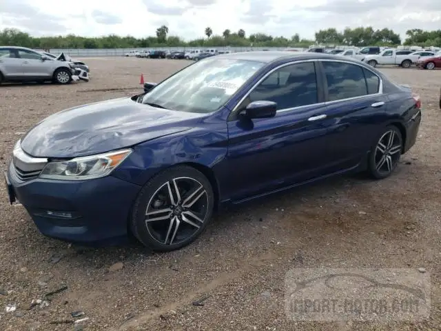 HONDA ACCORD 2017 1hgcr2f17ha254004